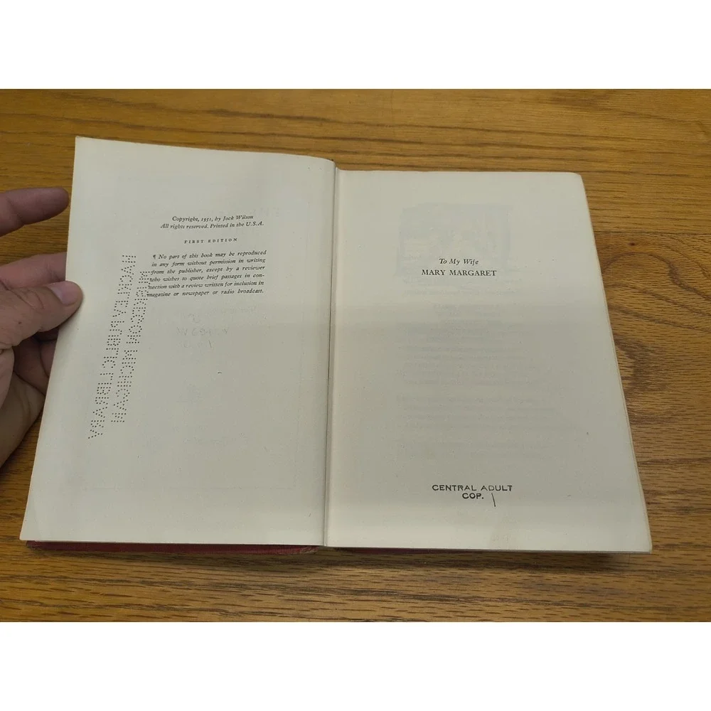 The Dark and the‎ Damp by Jock Wilson (1951, Dutton)